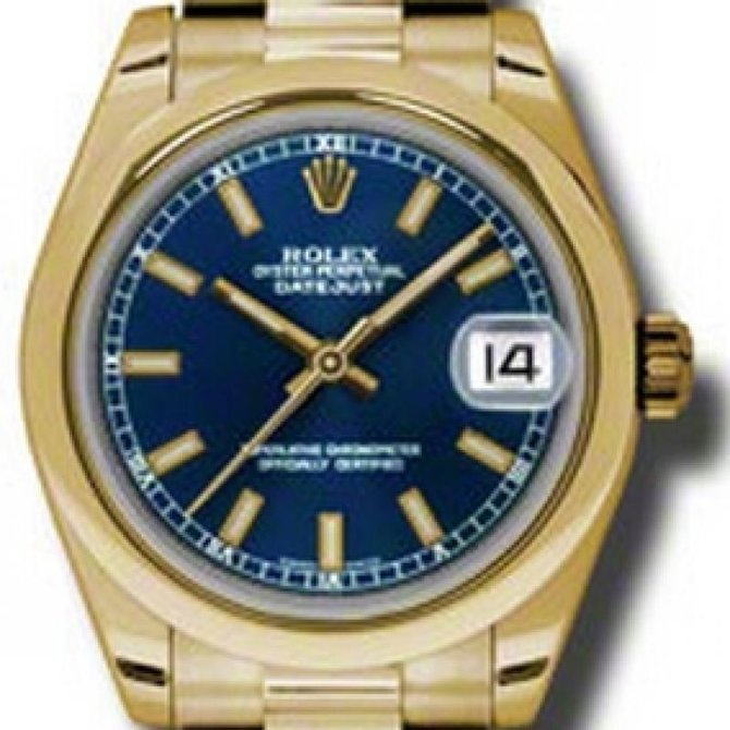 Rolex 178248 blip Datejust 31mm Yellow Gold - фото 2
