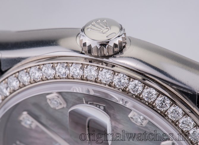 Rolex 116244-dkmdj Datejust 36mm Steel and White Gold - фото 14