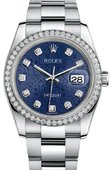 Rolex Datejust 116244 bljdo 36mm Steel and White Gold