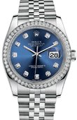 Rolex Datejust 116244-bldj 36mm Steel and White Gold