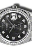 Rolex Datejust 116244-bkjdj 36mm Steel and White Gold