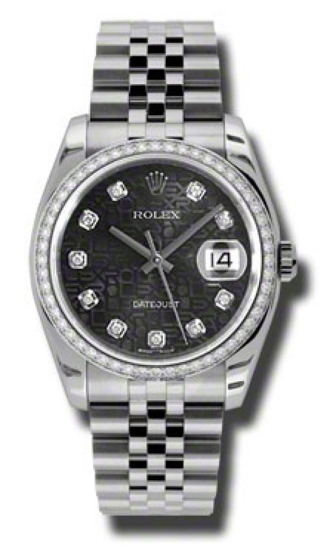 Rolex 116244-bkjdj Datejust 36mm Steel and White Gold - фото 2