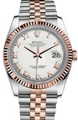 Rolex Datejust 116231 wrj 36mm Steel and Everose Gold