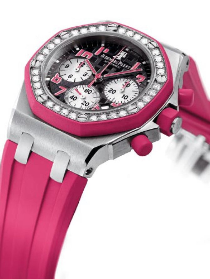 Audemars Piguet 26266SK.ZZ.D069CA.01 Royal Oak Offshore Ladycat Chronograph - фото 2