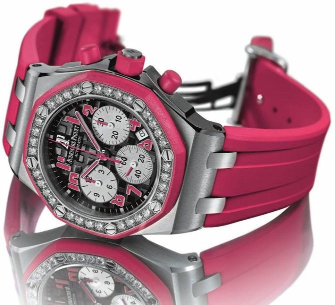 Audemars Piguet 26266SK.ZZ.D069CA.01 Royal Oak Offshore Ladycat Chronograph - фото 3