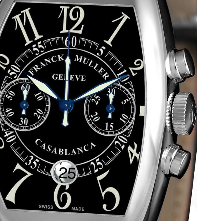 Franck Muller 8885 C CC DT Black Dial Casablanca Automatic Chronograph - фото 3