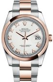 Rolex Datejust 116201 wro 36mm Steel and Everose Gold