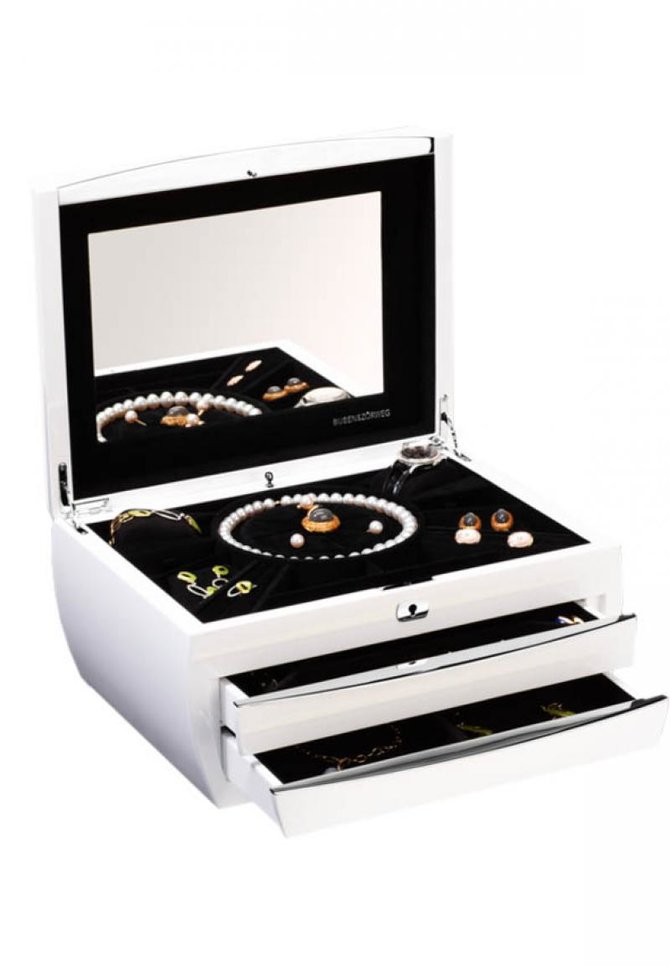 Buben & Zorweg Cosmopolitan Piano White Time Mover Collection Cases - фото 1