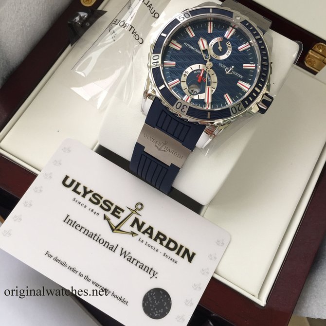 Ulysse Nardin 263-10-3/93 Maxi Marine Diver Marine Diver Steel - фото 4
