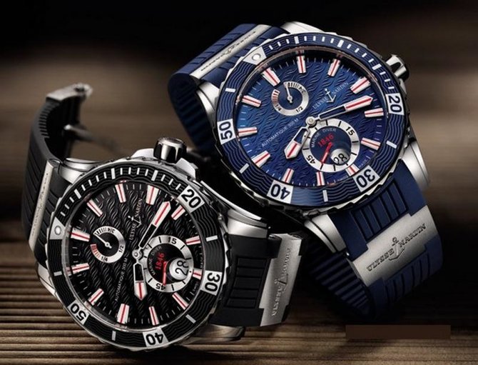 Ulysse Nardin 263-10-3/93 Maxi Marine Diver Marine Diver Steel - фото 3
