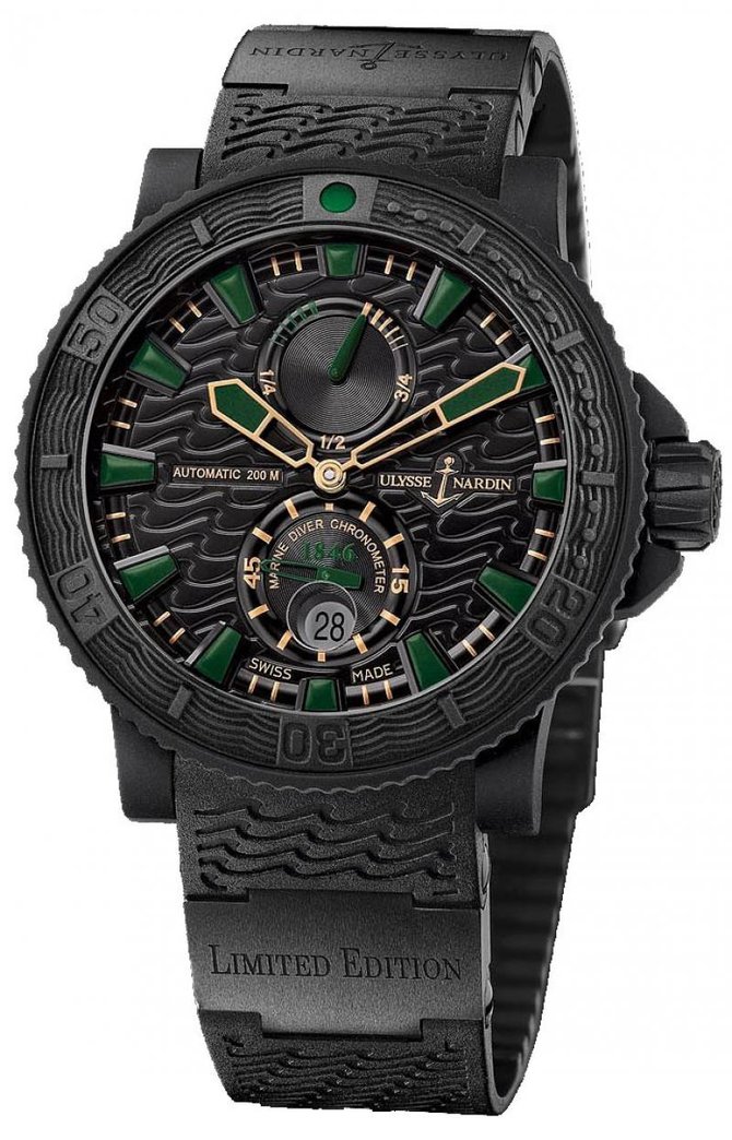 Ulysse Nardin 263-92LE-3C/928 Maxi Marine Diver Black Sea / Blue Sea