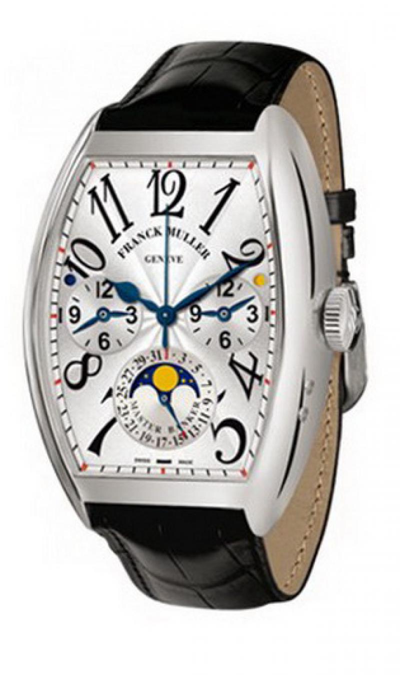 7880 MB L DT WG Franck Muller Master Banker Moon Phase Cintree Curvex
