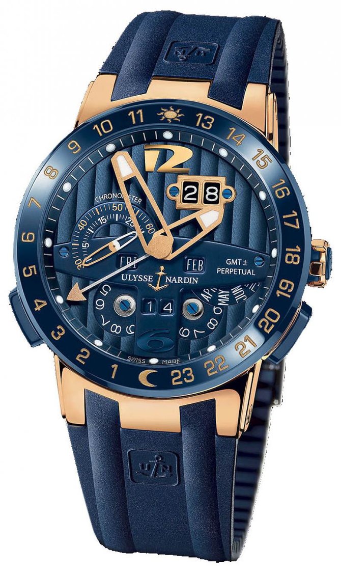 Ulysse Nardin 326-00-3/BQ Perpetual Calendar El Toro / Blue Toro