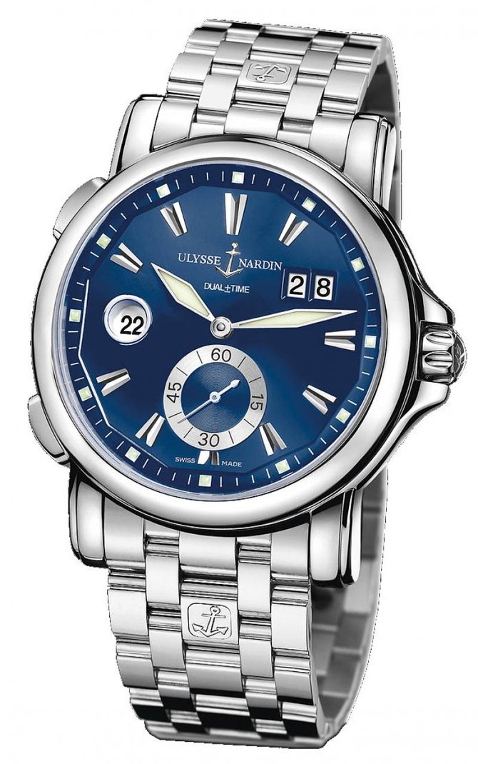 Ulysse Nardin 243-55-7/93 Dual Time Dual Time GMT Big Date
