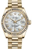 Rolex Datejust 178278 mdp 31mm Yellow Gold