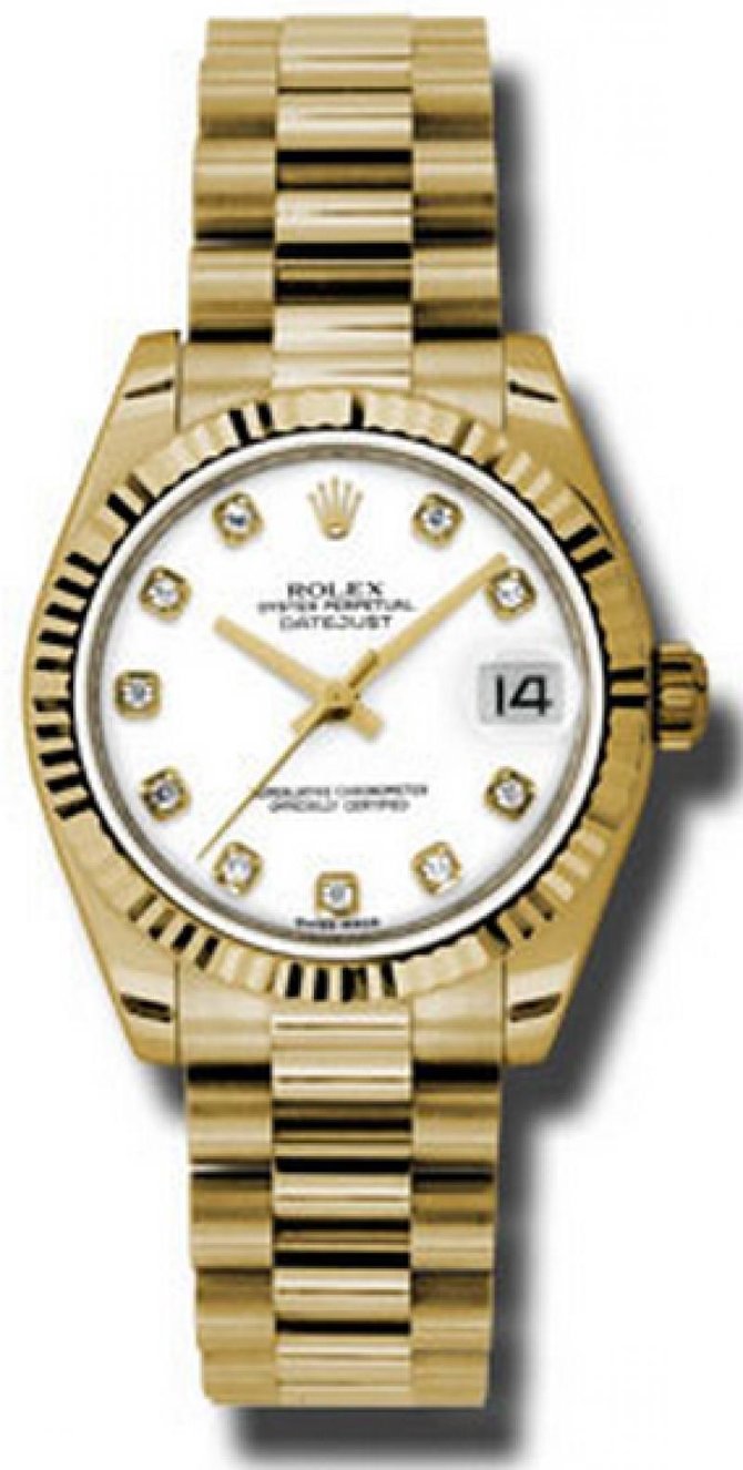 Rolex 178278 wdp Datejust 31mm Yellow Gold - фото 1