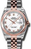 Rolex Часы Rolex Datejust 116201 wrj 36mm Steel and Everose Gold 