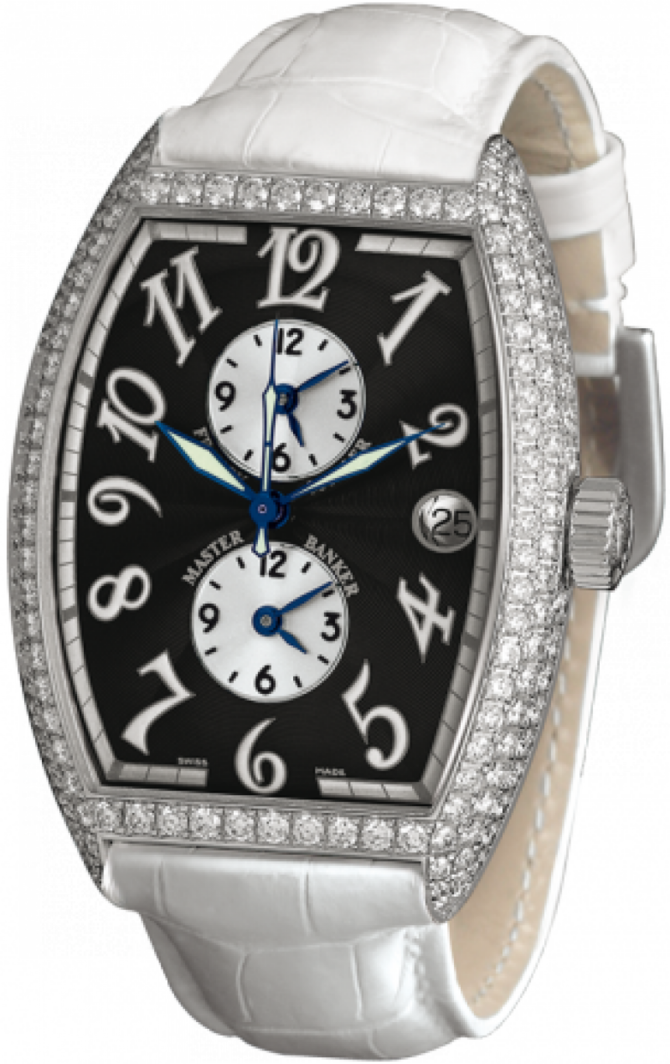 Franck Muller 7880 MB SC DT D Cintree Curvex Master Banker Time Zone