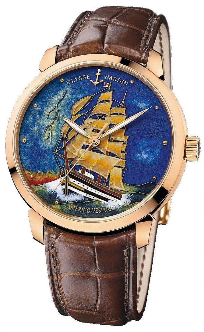 Ulysse Nardin 8156-111-2/AV Classico Amerigo Vespucci