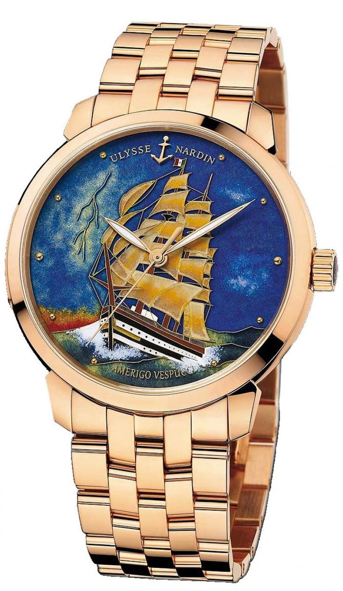 Ulysse Nardin 8156-111-8/AV Classico Amerigo Vespucci