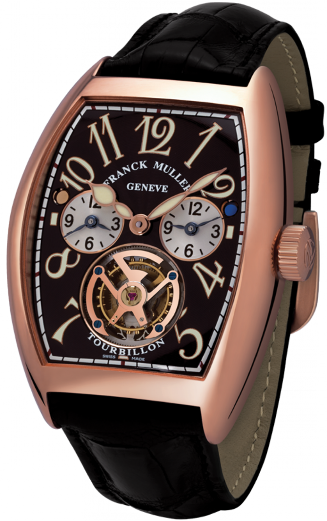 Franck Muller 8880 T MB RG Cintree Curvex Master Banker Tourbillon