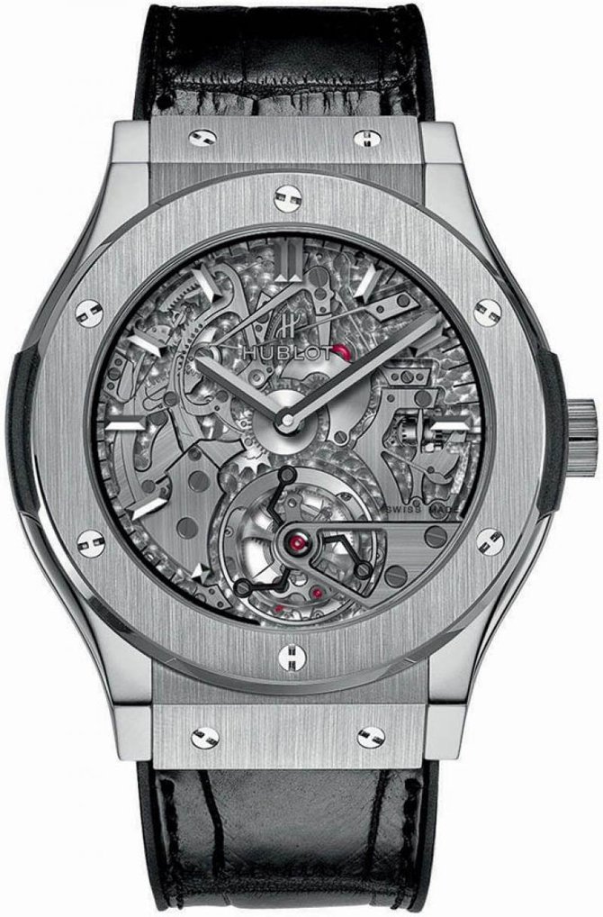 Hublot 504.NX.0170.LR Classic Fusion Tourbillon Cathedral Minute Repeater  - фото 1
