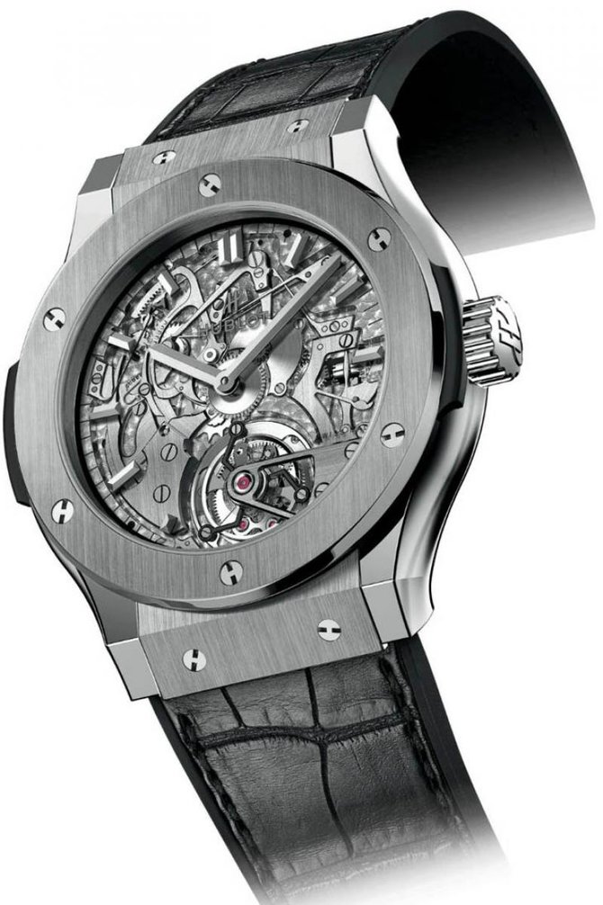 Hublot 504.NX.0170.LR Classic Fusion Tourbillon Cathedral Minute Repeater  - фото 2
