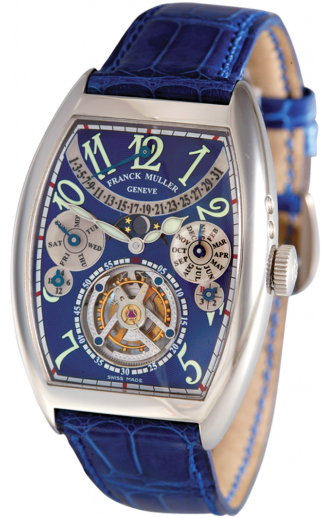 Franck Muller 8880 T QP Cintree Curvex Perpetual Calendar Tourbillon