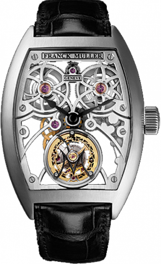 Franck Muller 7889 T F SQT BR Cintree Curvex Tourbillon Rapide Thunderbolt