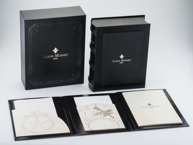 Louis Moinet LM-31.40.55 Limited Editions Mecanograph - фото 7