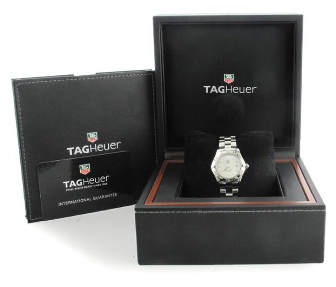 Tag Heuer WAF1415.BA0824 Aquaracer Diamond Dial 27 mm  - фото 18