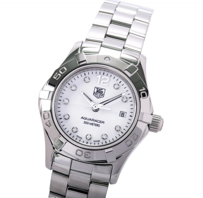 Tag Heuer WAF1415.BA0824 Aquaracer Diamond Dial 27 mm  - фото 4