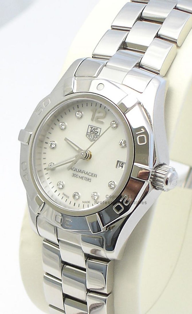 Tag Heuer WAF1415.BA0824 Aquaracer Diamond Dial 27 mm  - фото 6