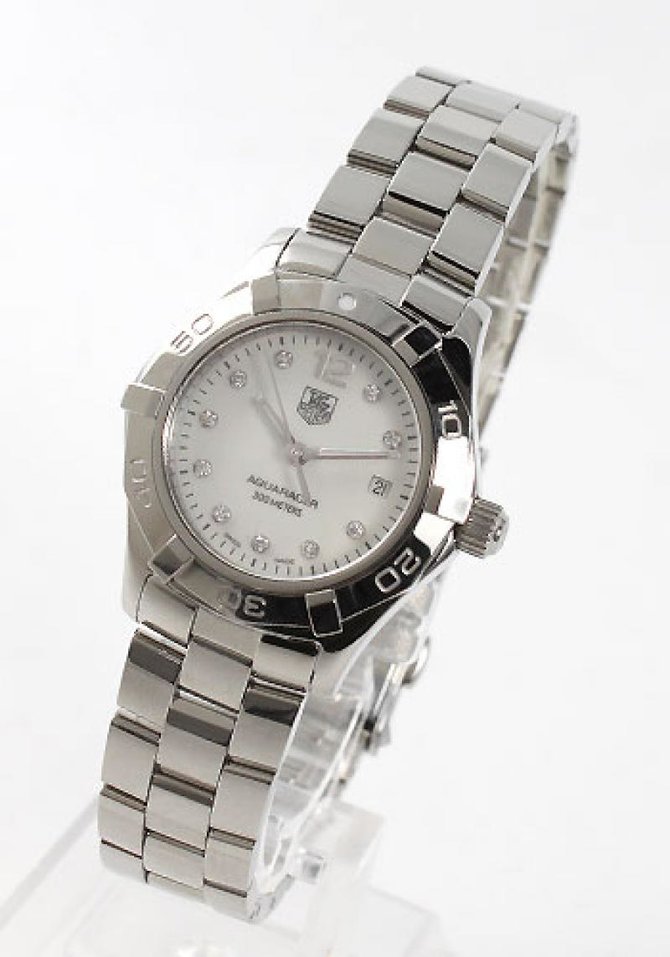 Tag Heuer WAF1415.BA0824 Aquaracer Diamond Dial 27 mm  - фото 7