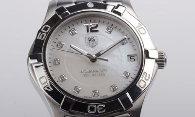 Tag Heuer WAF1312.BA0817 Aquaracer Diamond Dial 32 mm - фото 5
