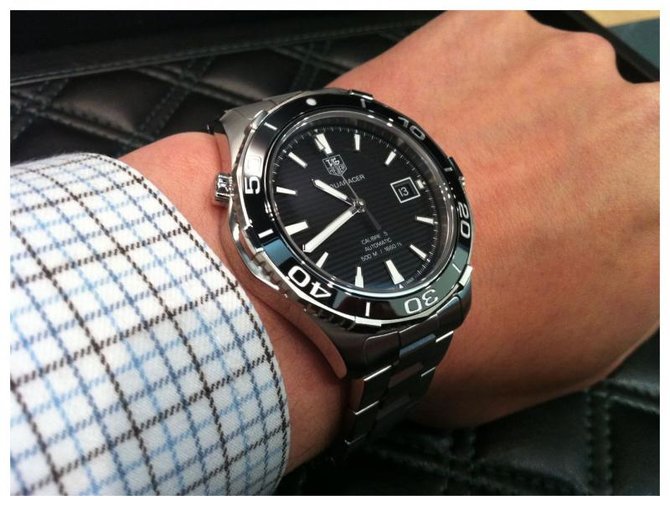 Tag Heuer WAJ2110.BA0870 Aquaracer 500 M Calibre 5 Automatic 43 mm - фото 3