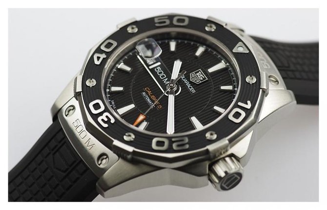 Tag Heuer WAJ2110.FT6015 Aquaracer 500 M Calibre 5 Automatic 43 mm - фото 3