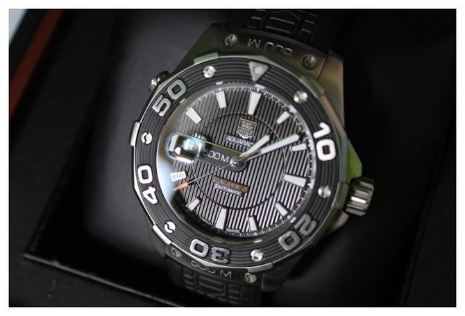 Tag Heuer WAJ2110.FT6015 Aquaracer 500 M Calibre 5 Automatic 43 mm - фото 4