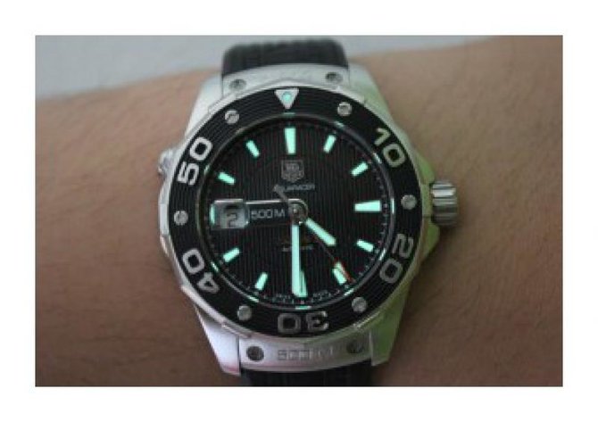 Tag Heuer WAJ2110.FT6015 Aquaracer 500 M Calibre 5 Automatic 43 mm - фото 9