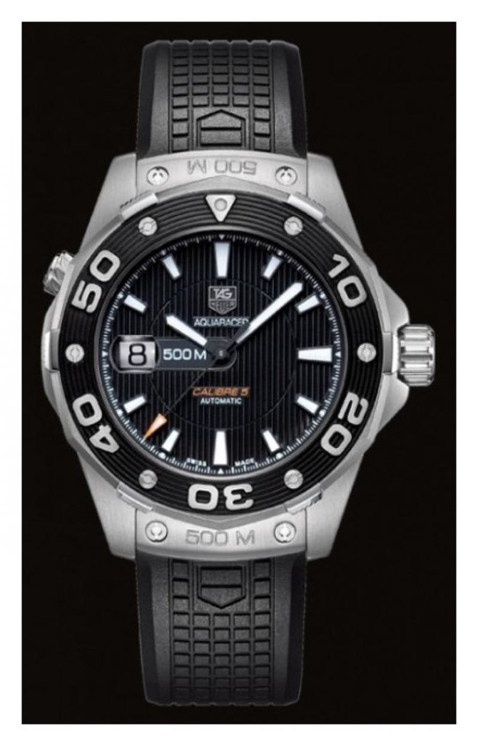 Tag Heuer WAJ2110.FT6015 Aquaracer 500 M Calibre 5 Automatic 43 mm - фото 10