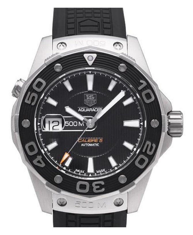 Tag Heuer WAJ2110.FT6015 Aquaracer 500 M Calibre 5 Automatic 43 mm - фото 13