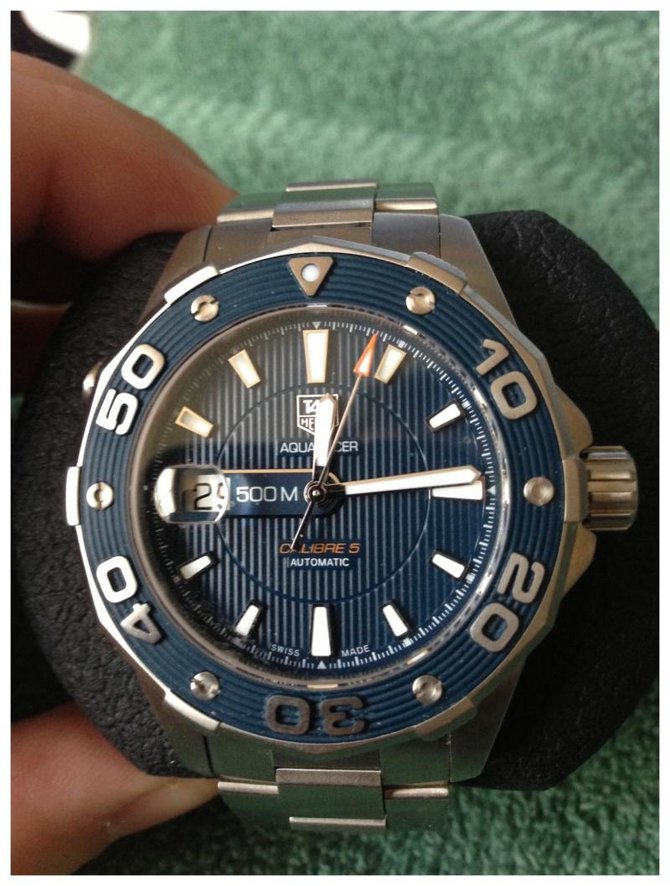 Tag Heuer WAJ2112.BA0870 Aquaracer 500 M Calibre 5 Automatic 43 mm - фото 4