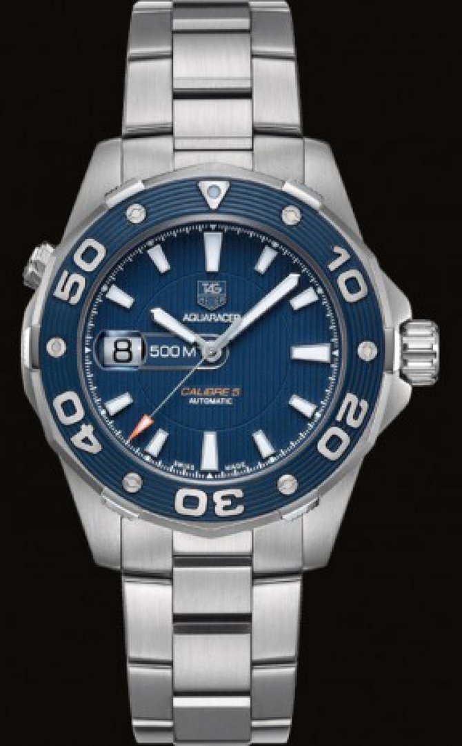 Tag Heuer WAJ2112.BA0870 Aquaracer 500 M Calibre 5 Automatic 43 mm - фото 6