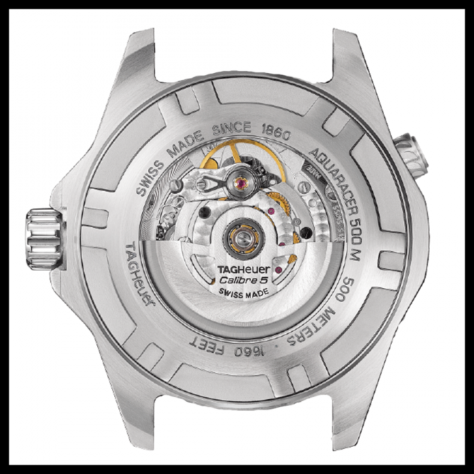 Tag Heuer WAJ2114.BA0871 Aquaracer 500 M Calibre 5 Automatic 43 mm - фото 6