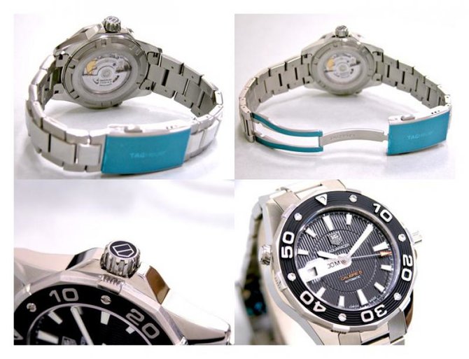 Tag Heuer WAJ2114.BA0871 Aquaracer 500 M Calibre 5 Automatic 43 mm - фото 2