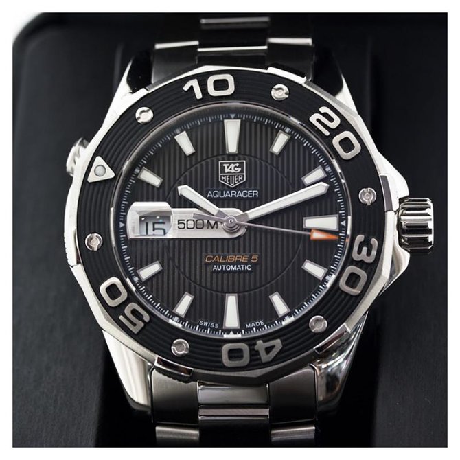 Tag Heuer WAJ2114.BA0871 Aquaracer 500 M Calibre 5 Automatic 43 mm - фото 4