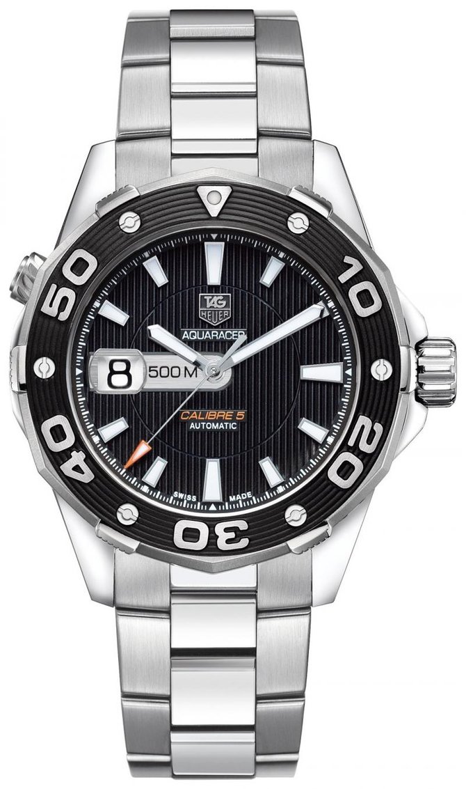 Tag Heuer WAJ2114.BA0871 Aquaracer 500 M Calibre 5 Automatic 43 mm - фото 1
