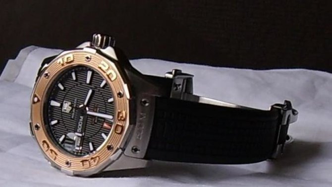 Tag Heuer WAJ2150.FT6015 Aquaracer Aquaracer 500 M Calibre 5 Automatic 43 mm  - фото 2