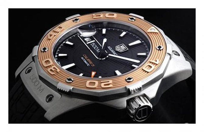 Tag Heuer WAJ2150.FT6015 Aquaracer Aquaracer 500 M Calibre 5 Automatic 43 mm  - фото 7