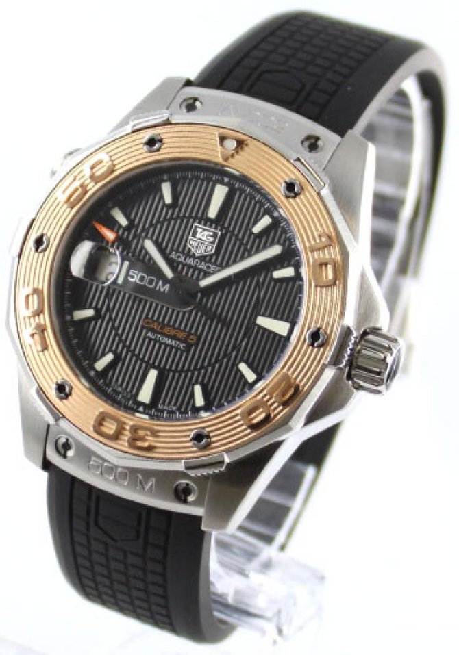 Tag Heuer WAJ2150.FT6015 Aquaracer Aquaracer 500 M Calibre 5 Automatic 43 mm  - фото 8